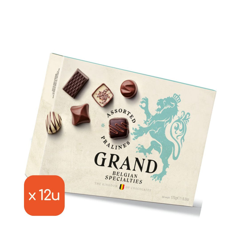 Surtido de Pralines de Chocolate Belga, 170g