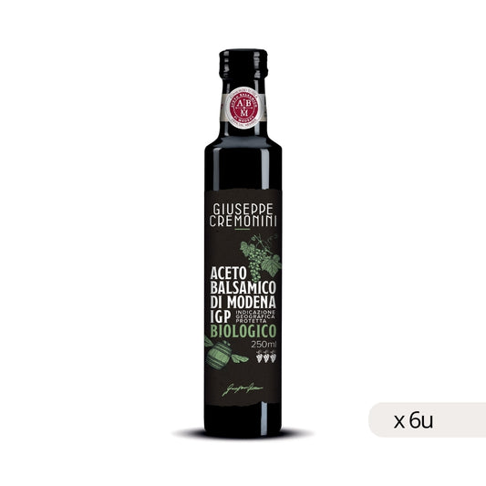 Organic Balsamic Vinegar of Modena 3 Grapes 250ml