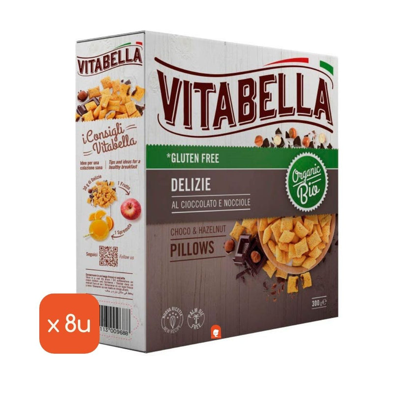 Gluten FREE Cereals filled with Chocolate and Hazelnuts, 300g