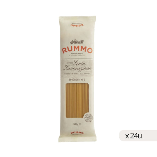 Spaghetti Nº3 Rummo 500g, caja 24 uds