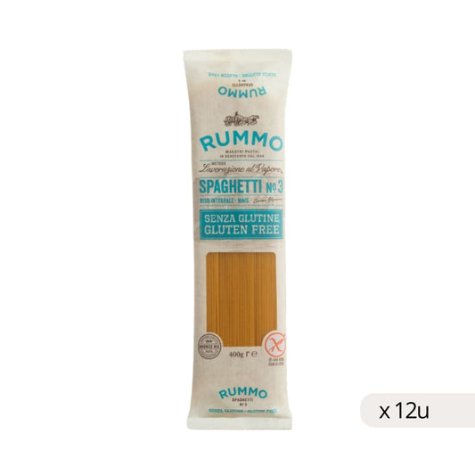 Spaghetti sin gluten Rummo Nº3 400g pasta italiana