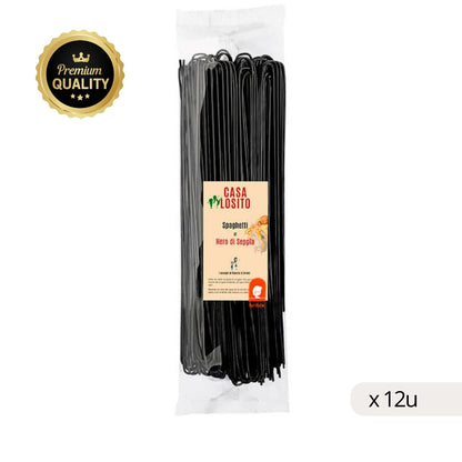 Esparguete com tinta de lula 250g