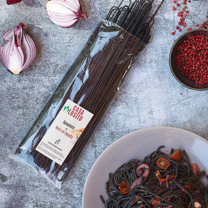 Esparguete com tinta de lula 250g