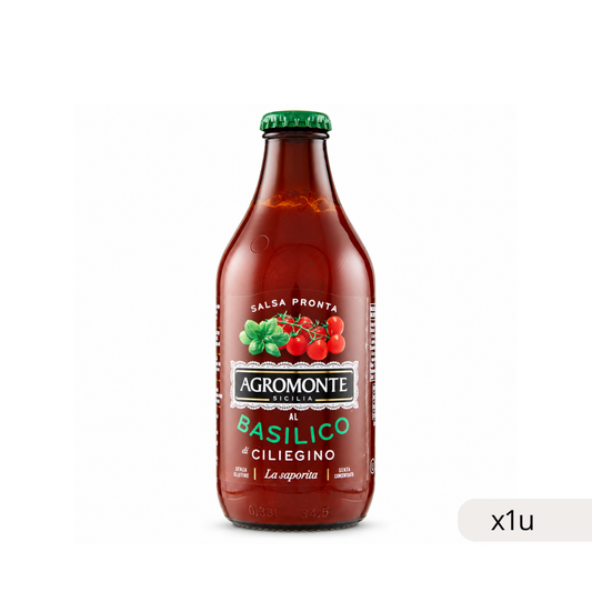 Salsa di Pomodorini e Basilico La Saporita 330g