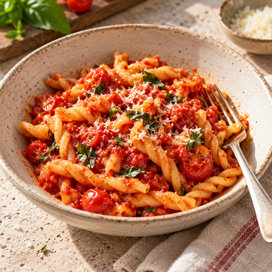 Cherry Tomato Sauce 82% and Basil 4%, 330g