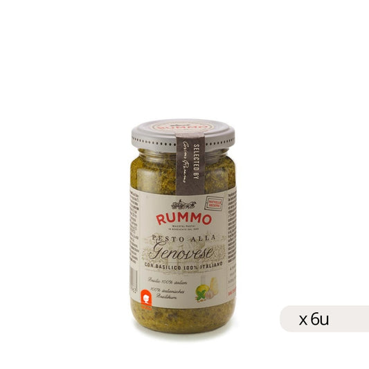 Pesto Genovese Rummo 190g sin gluten Grana Padano DOP