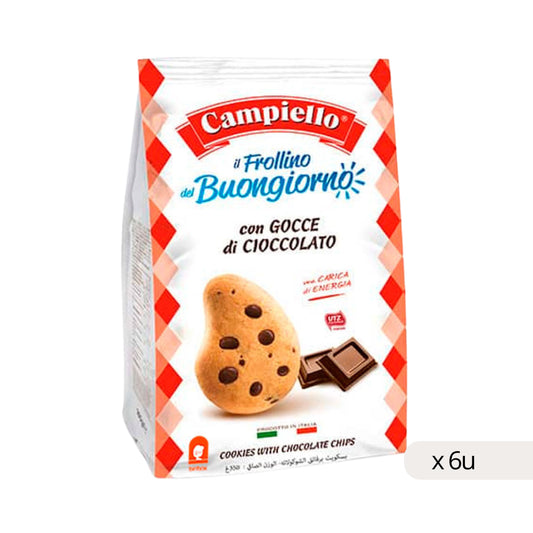 Galletas con Pepitas de Chocolate Negro 350g