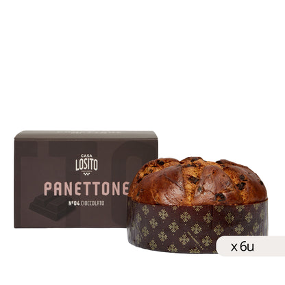 Panettone con Gocce di Cioccolato Casa Losito 750g