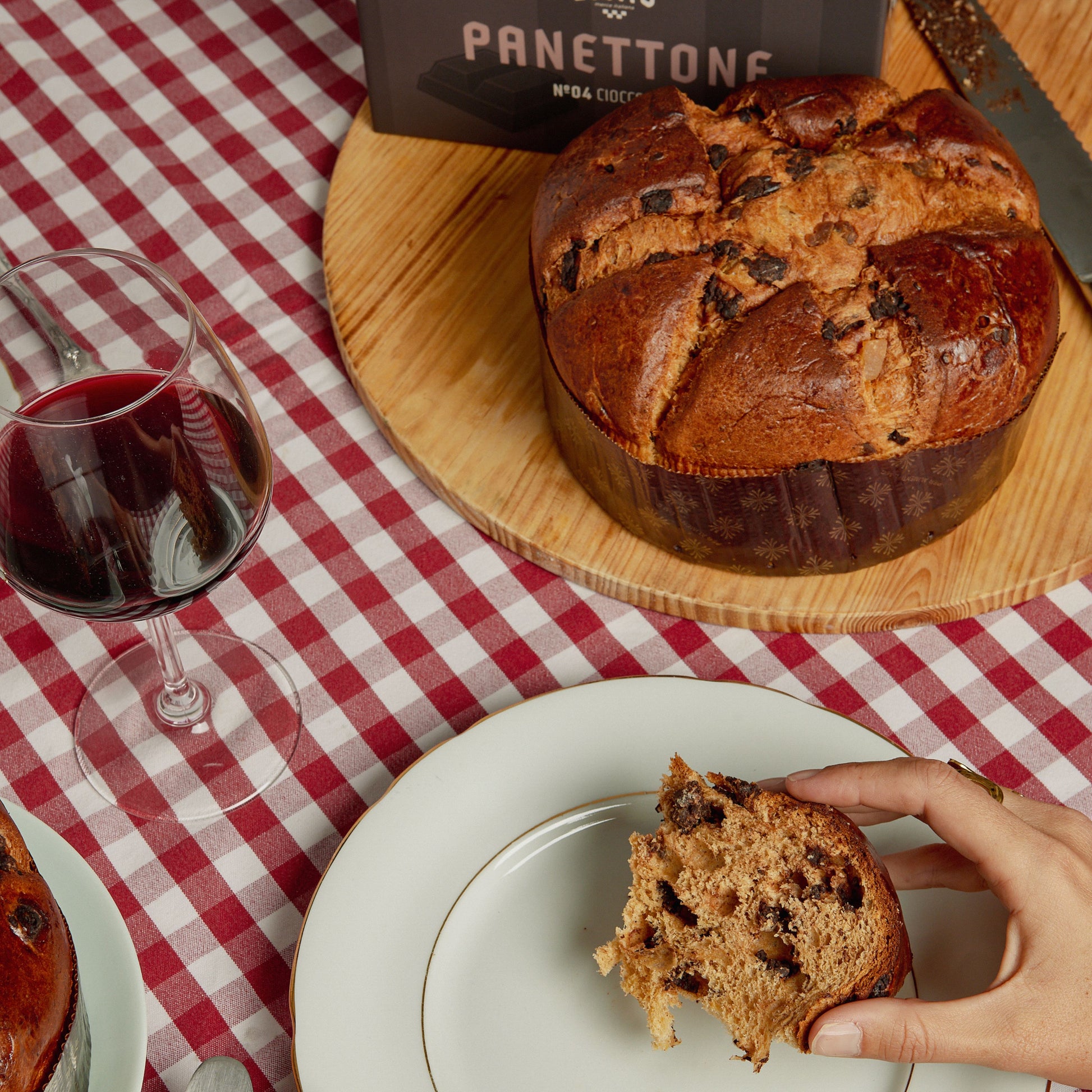 CASA LOSITO Panettone con Gotas de Chocolate, 750g x 6 uds/cj – Biribox