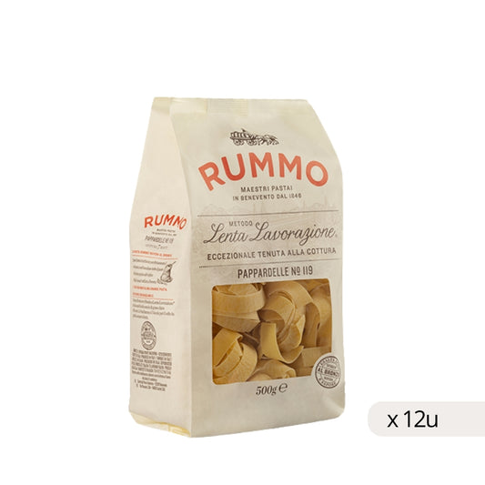 Pappardelle Nº119 Rummo 500g, boîte de 12 unités
