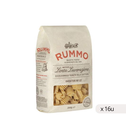 Radiatori Nº137 Rummo 500g, boîte de 16 unités