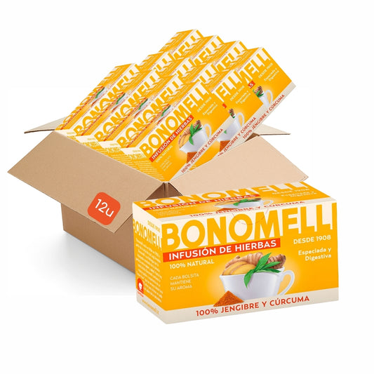 Infusíon Jengibre y Cúrcuma 32g