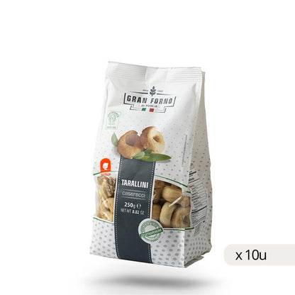 Taralli Caserecci con Olio d'Oliva 250g