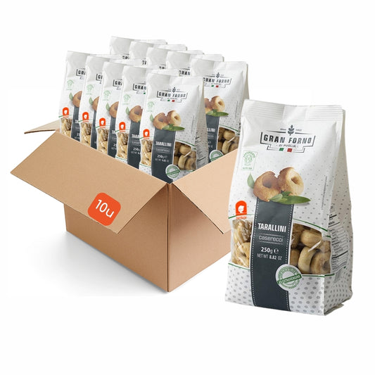 Taralli Caserecci con Olio d'Oliva 250g
