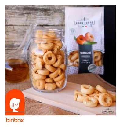 Taralli Caserecci con Olio d'Oliva 250g