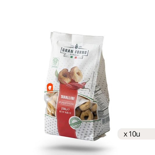Taralli with Peperoncino, 250g