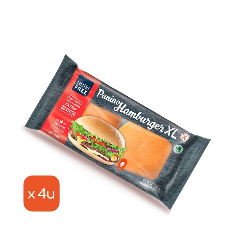 Panino Hamburguesa XL SIN Gluten y SIN Lactosa, 200g