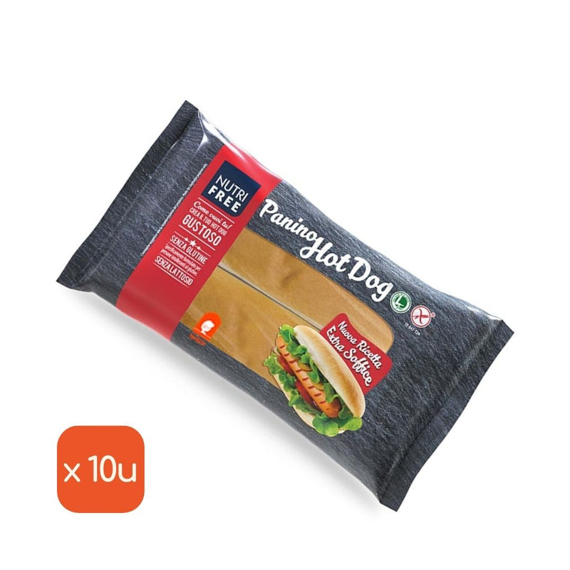 Panino Hot dog Gluten FREE and Lactose FREE, 65g