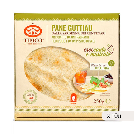 Tipico Pan Sardo Guttiau 250g paquete frontal vista cliente