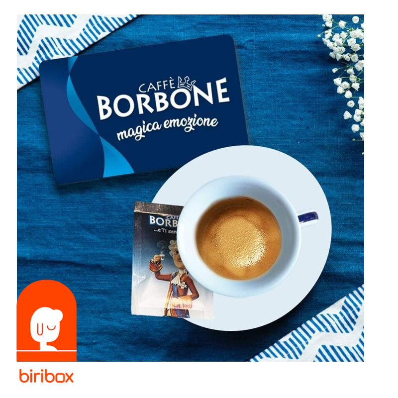  Caffe Borbone Magica Palermo - Cápsulas de café de aluminio  (100) compatibles con Nespresso, tostado italiano intenso y con cuerpo  completo : Comida Gourmet y Alimentos