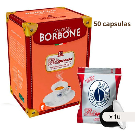 Cápsulas Borbone Respresso Nespresso 50 caps
