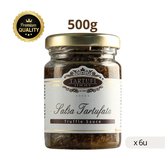 Salsa Truffe Noire Tartufi Jimmy 500g, boîte de 6 unités