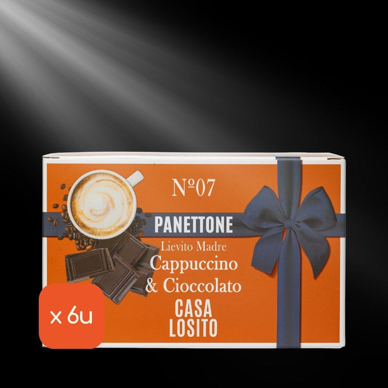 Panettone Cappuccino and Cioccolato, 750g