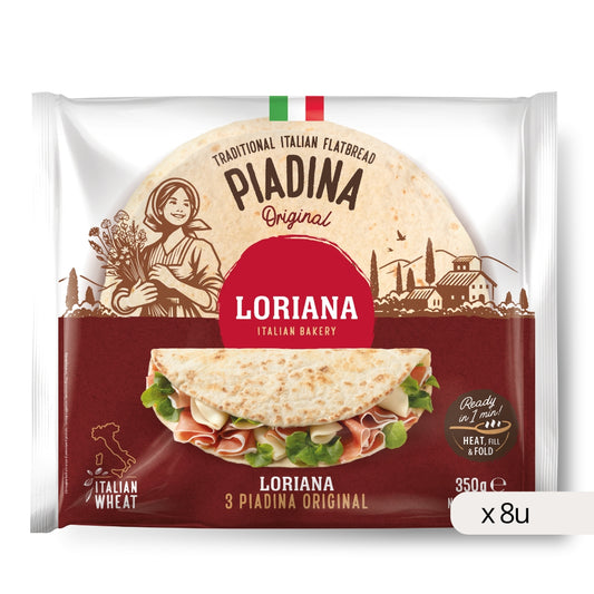 Piadina Loriana Sfogliatissima 350g 3 piadine Emilia Romagna