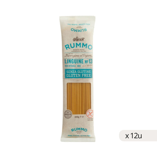 Linguine sin gluten Rummo Nº13 400g pasta larga italiana