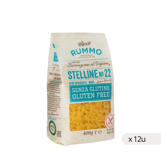 Stelline sans gluten Nº22 Rummo 400g petites pâtes italiennes