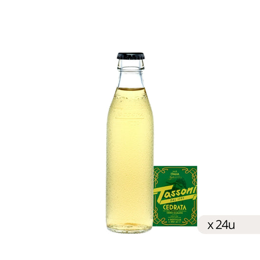 Cedrata Tassoni 180ml, caja 24 uds