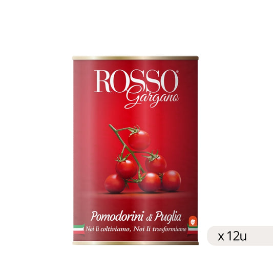 Pomodoro Ciliegino Puglia Rosso Gargano 400g, confezione da 12