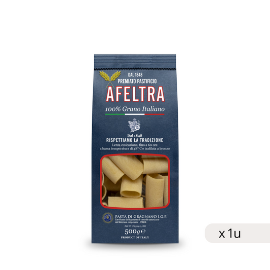 Pasta Paccheri Afeltra IGP Gragnano 500g, caja 12