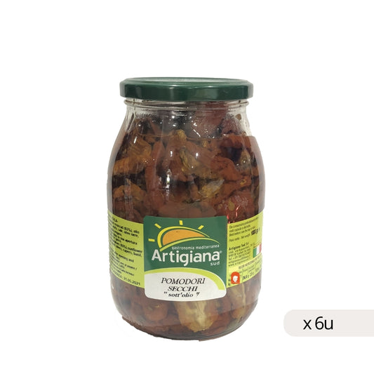 Tomates séchées Hostelería Artigiana Sud 1kg, boîte de 6