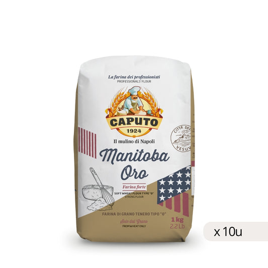 Farina Caputo Manitoba Oro Tipo 0 1kg forte W 370/390