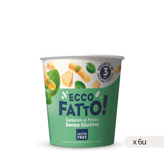 Pasta Sedanini al Pesto SENZA Glutine 70g