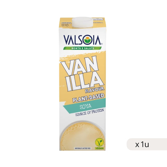 Bebida de Soja Vainilla 100% Vegetal 1L