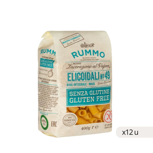 Pâtes italiennes Elicoidali sans gluten Nº49 Rummo 400g