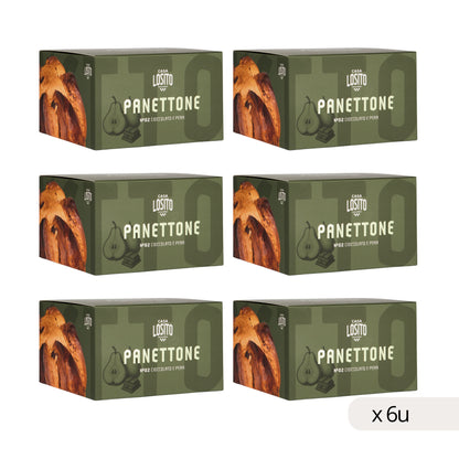 Panetone Cioccolato e Pêra 750g