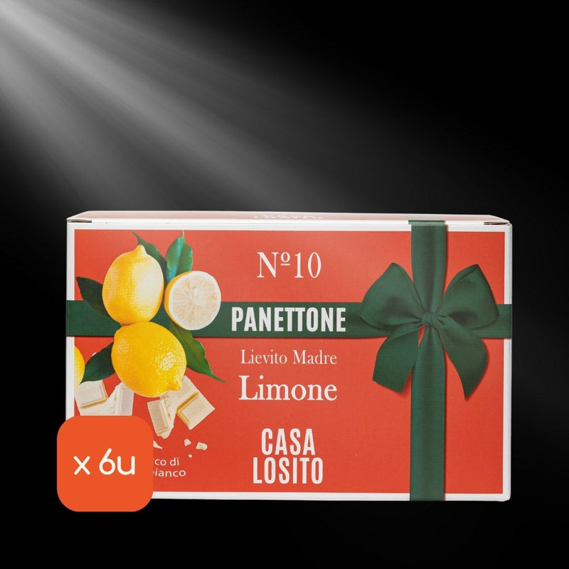 Panettone Limone e cioccolato white, 750g