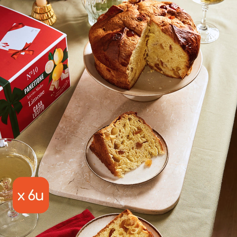 Panettone Limone e cioccolato white, 750g