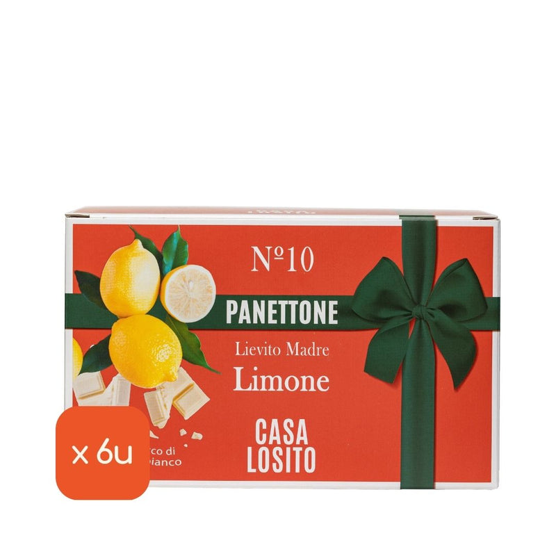 Panettone Limone e cioccolato white, 750g