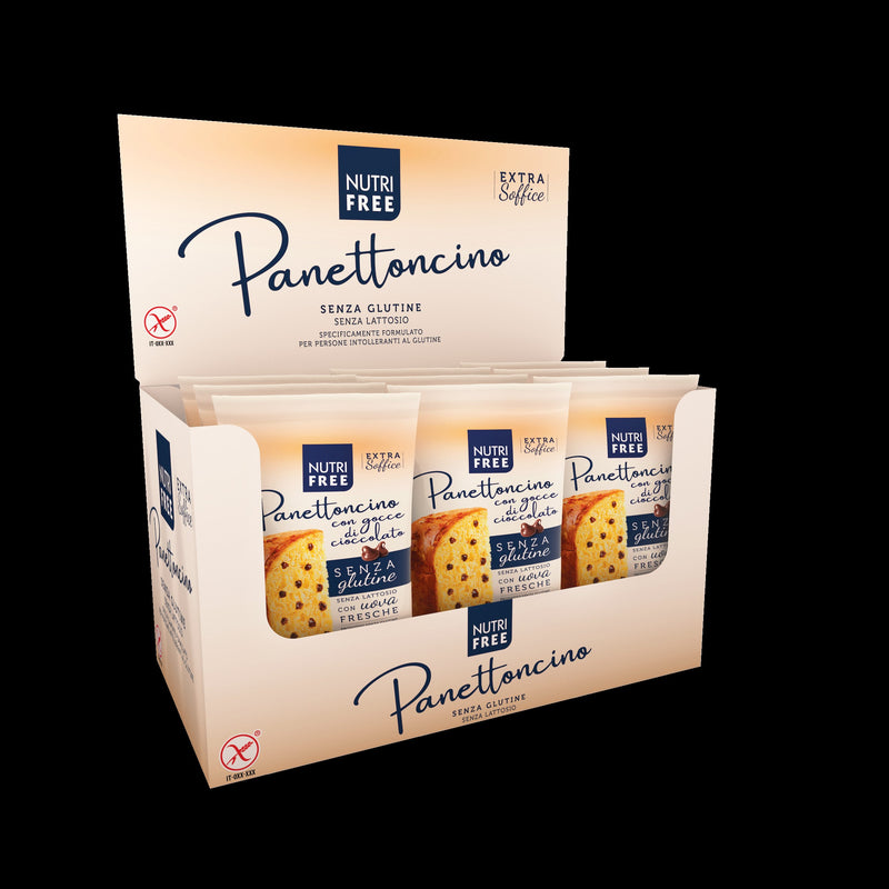 Panettoncino com Gocce di Cioccolato SEM Glúten, 100g