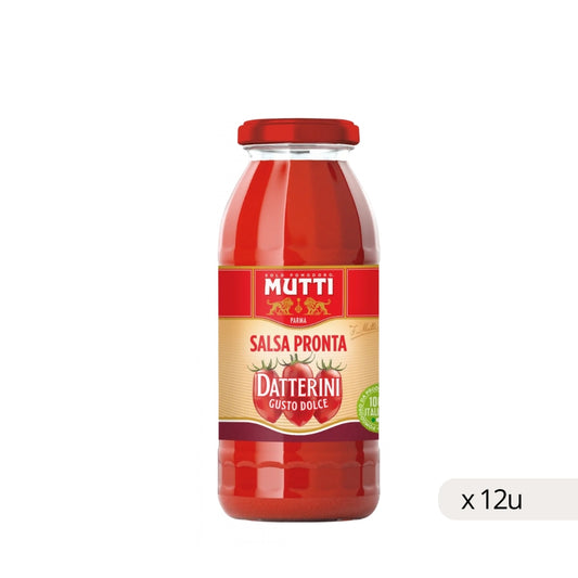 Salsa Pronta Datterini Mutti 300g, confezione da 12 pezzi