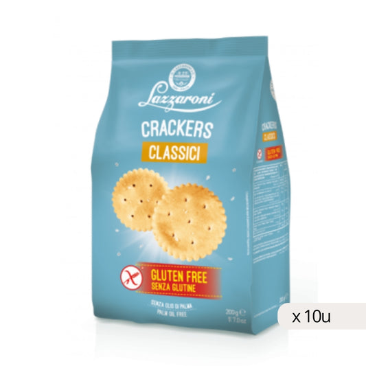Cracker SG Lazzaroni 200g, caja 10 uds