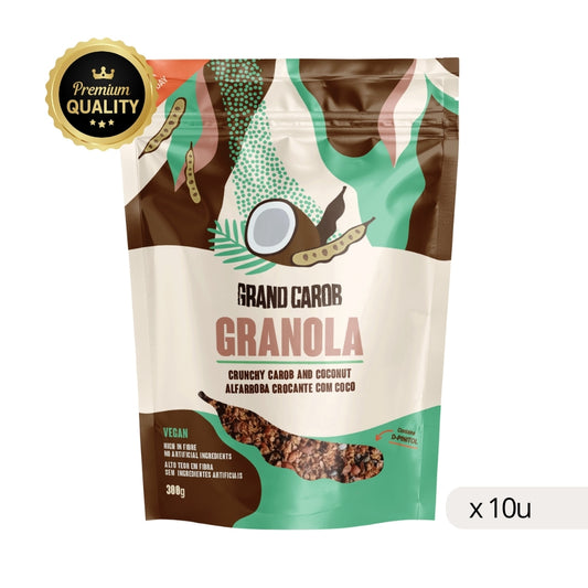 Granola SIN Gluten de Algarroba con Coco 300g