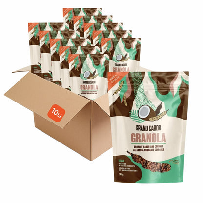 Granola SEM Glúten de alfarroba com coco, 300g