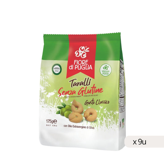 Taralli SG Clásicos Fiore di Puglia 175g, caja 9