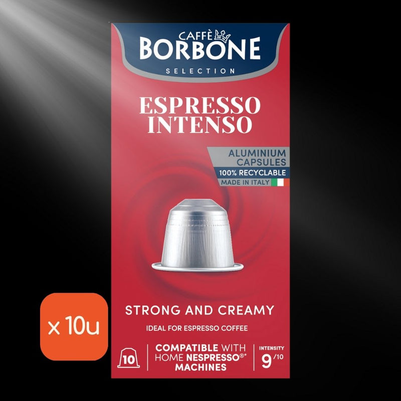 Cápsulas de café expresso intenso compatíveis com Nespresso, 50g