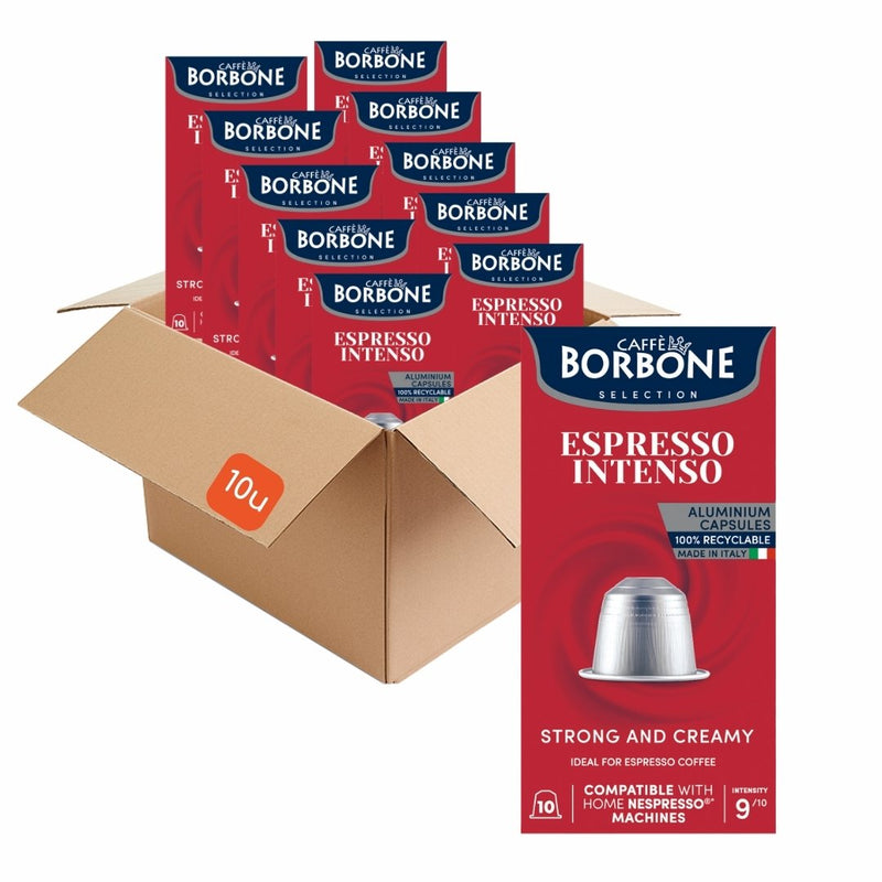 Cápsulas de café expresso intenso compatíveis com Nespresso, 50g